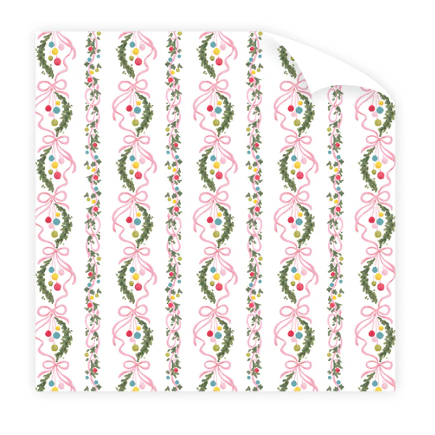 Baubles and Bows Wrapping Paper
