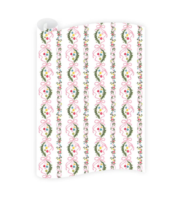Baubles and Bows Wrapping Paper