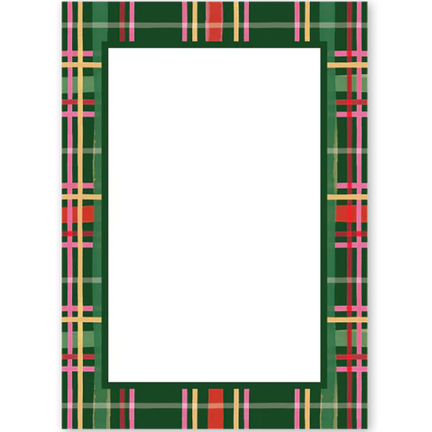 Plaid Notepad