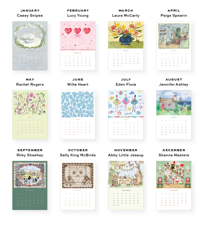 2026 Desktop Calendar Refill