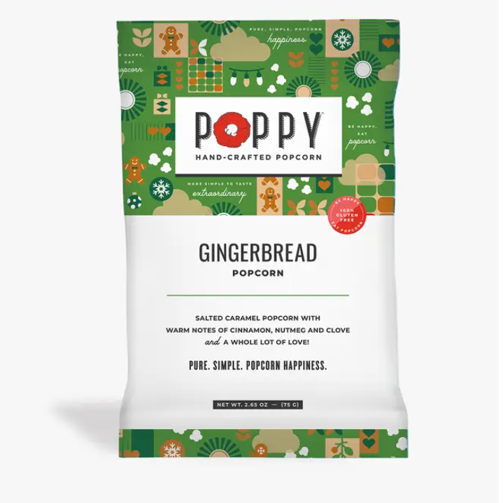Gingerbread Popcorn