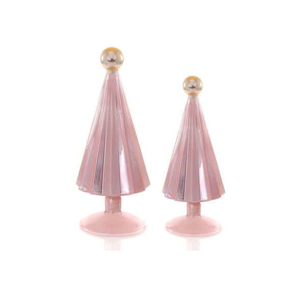 Light Pink Pleated Tree