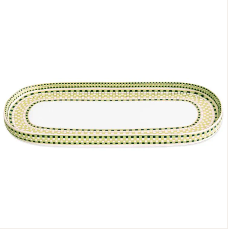 Ceramic Ravenna Long Oval Platter