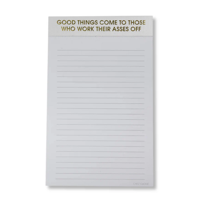 Good Things Come Notepad