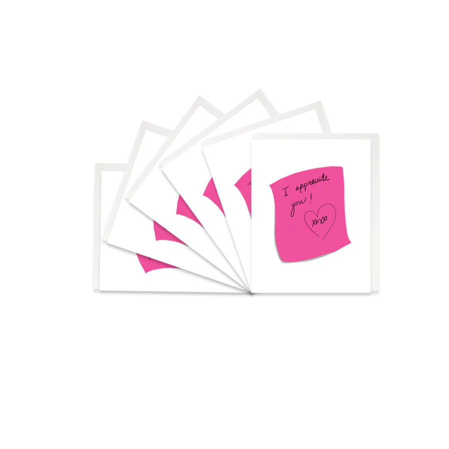 Post It Appreciation Boxed Card Set