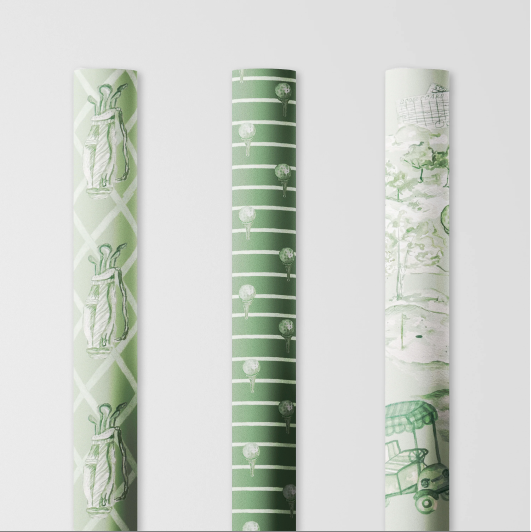 Golf Wrapping Paper