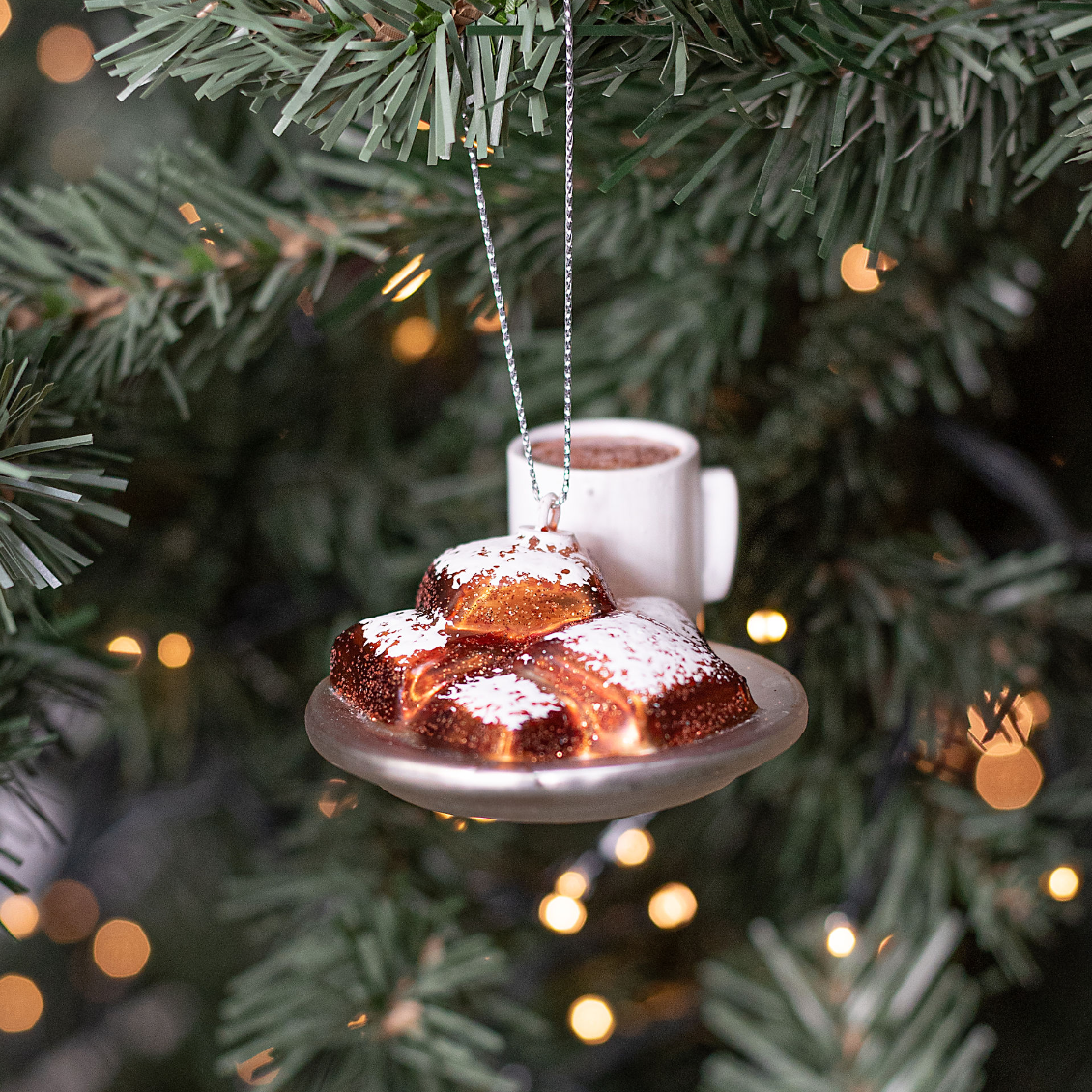 Beignet Ornament