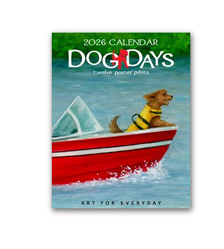 2026 Dog Days Desk Calendar