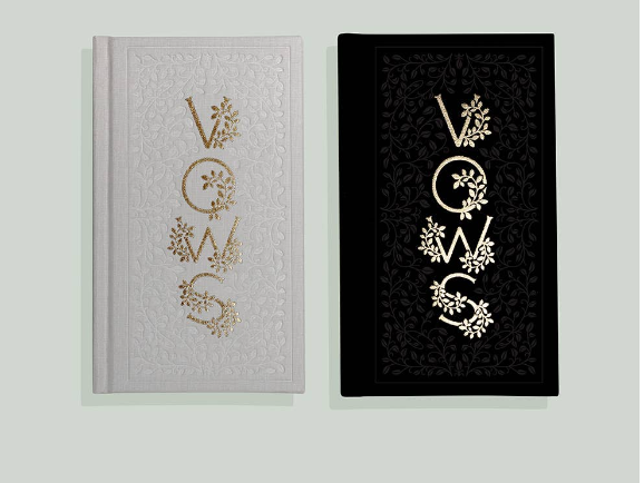 "Our Weddings Vows" Keepsake Journals