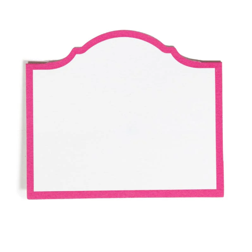 Fuchsia Arch Place Cards