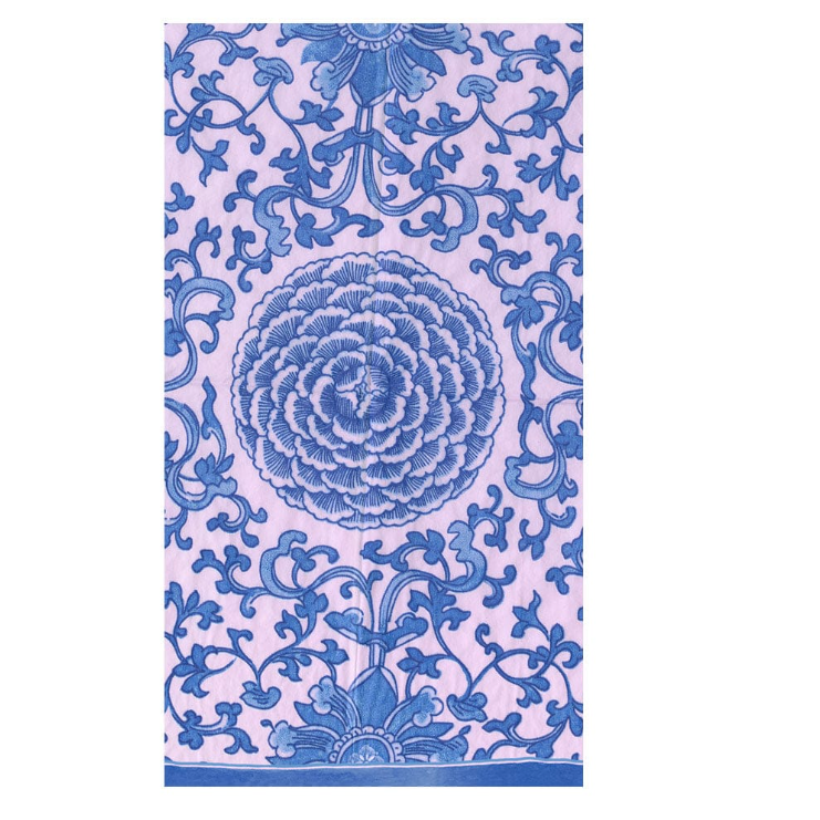Indigo Garden Guest Towel