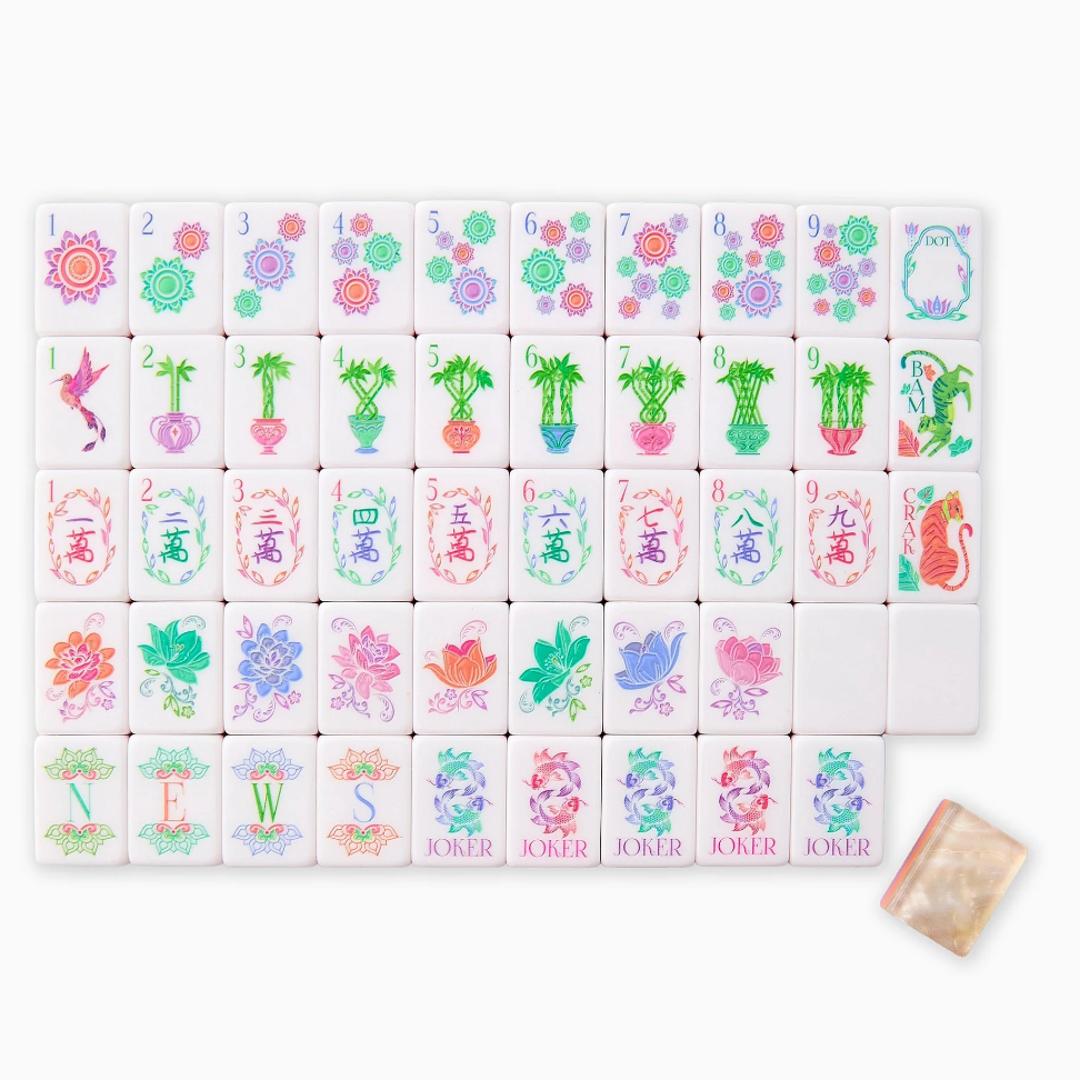 Pearlescent Mahjong Tiles
