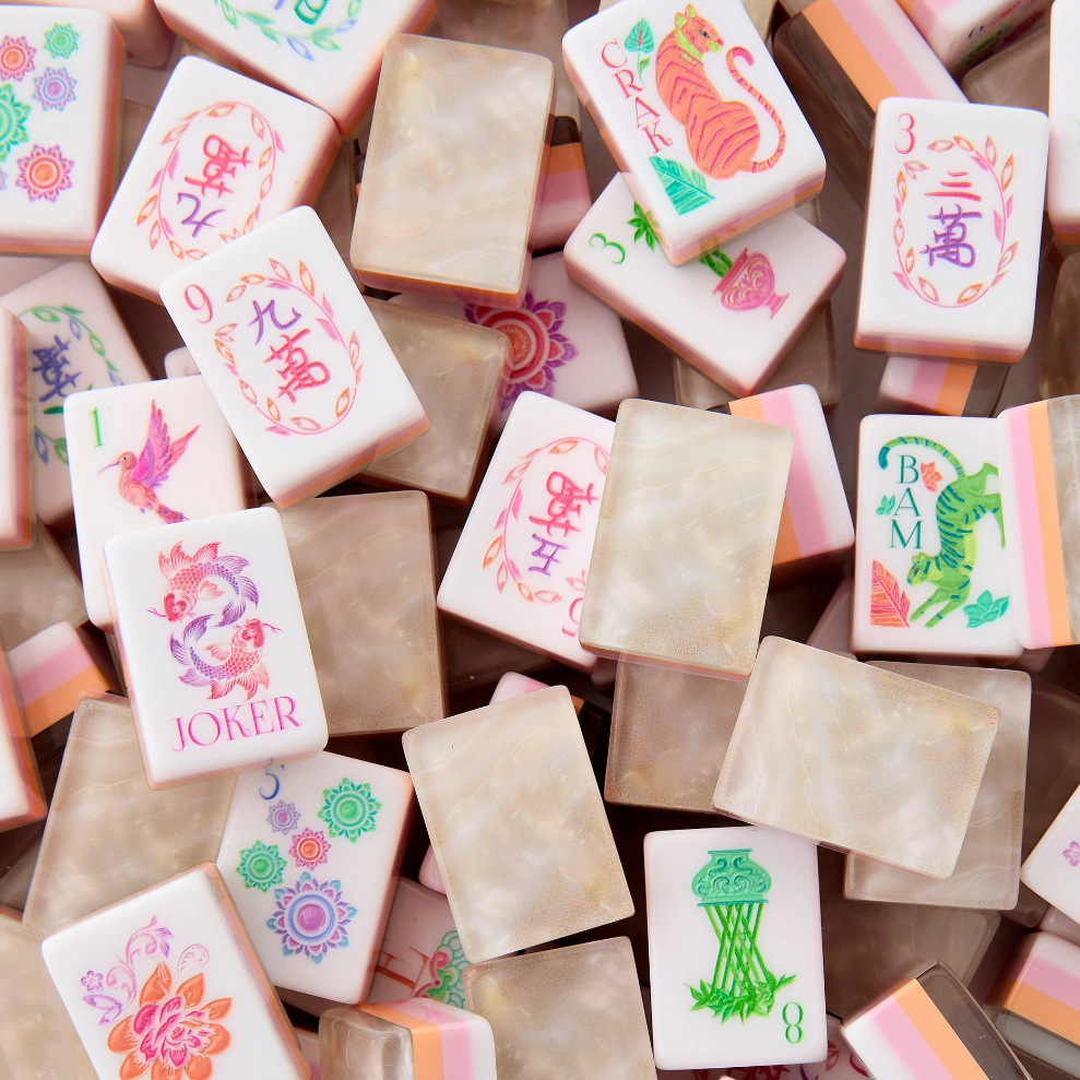 Pearlescent Mahjong Tiles