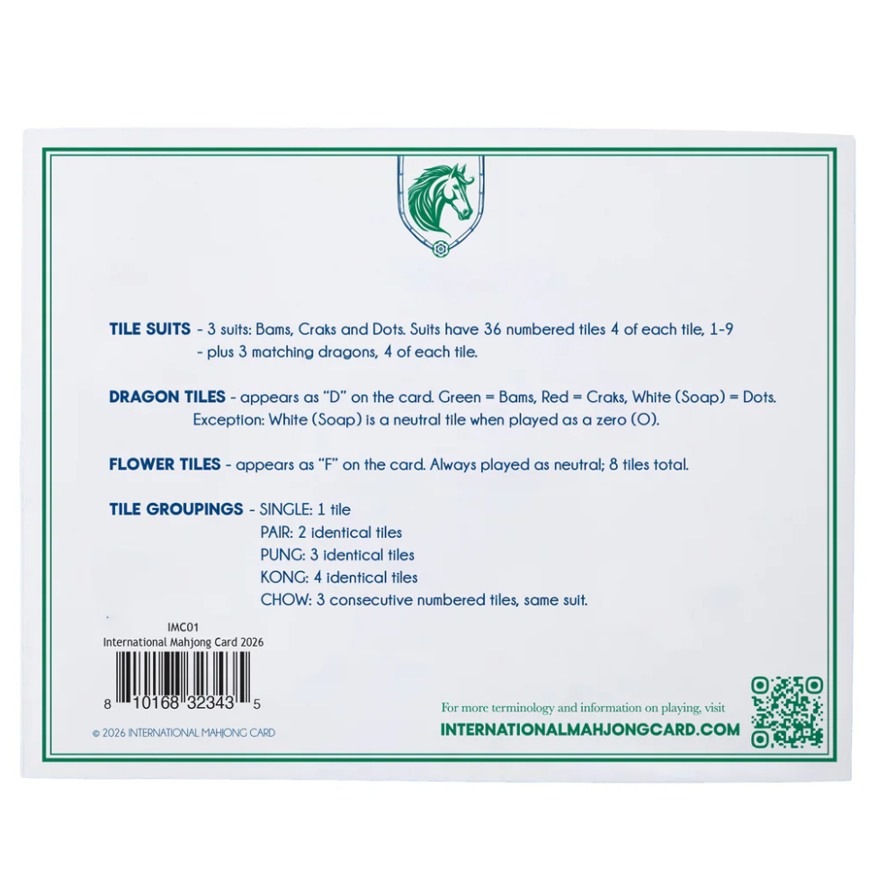 International Mahjong Card