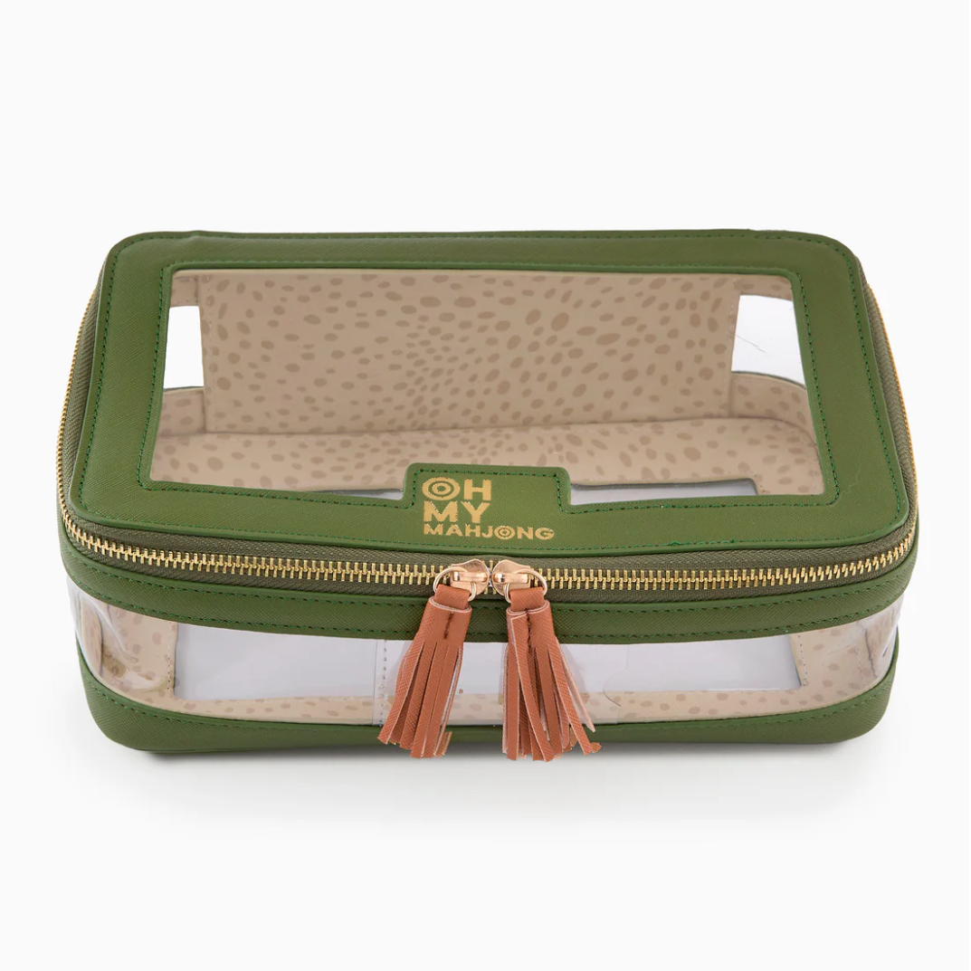 Olive Tile Storage Bag