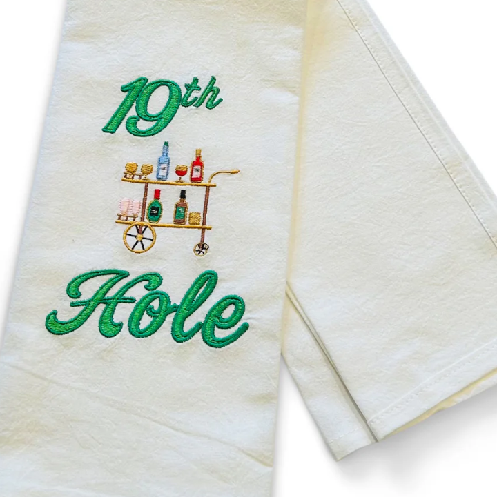 19th Hole Tea Towel