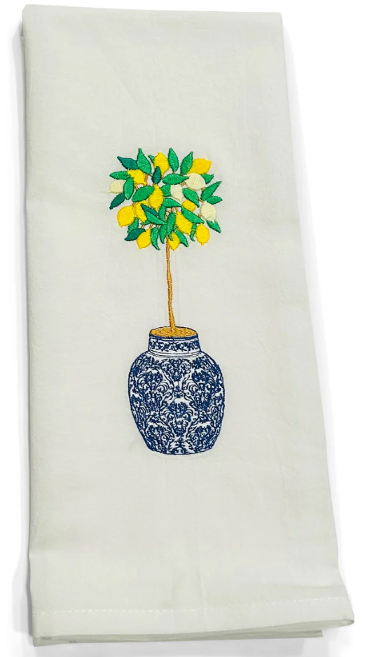 Lemon Tree Tea Towel