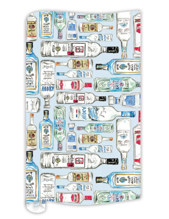 Multi Liquor Bottles Wrapping Paper