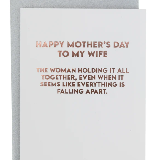 Happy Mothers Day To My Wife