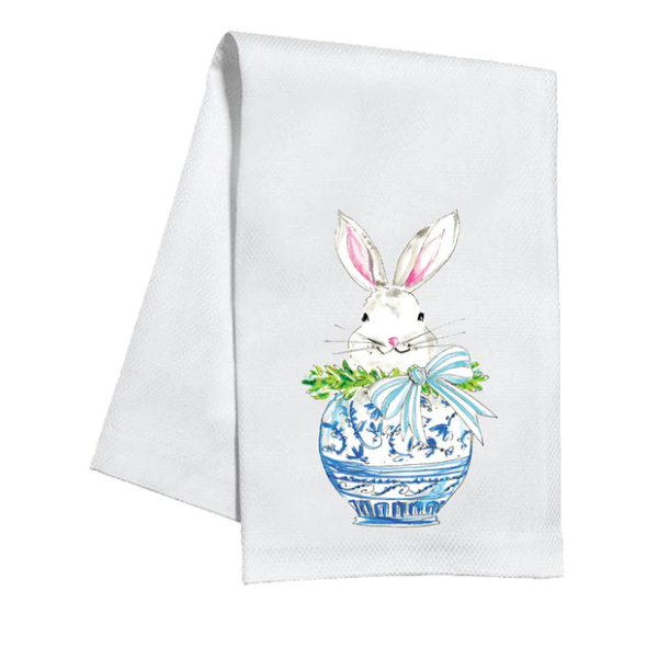 Bunny in Pot Kitchen Towel