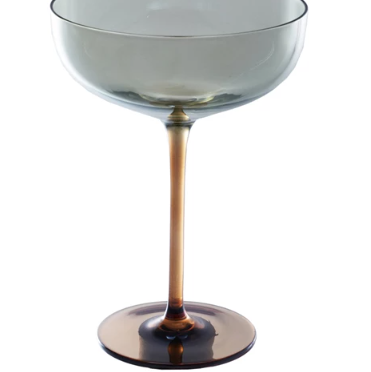 Iridescent Martini Glass