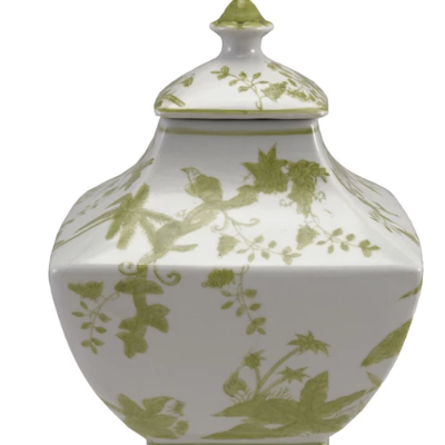 Stoneware Botanicals Jar