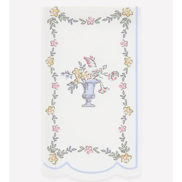 Chintz Border Guest Towels