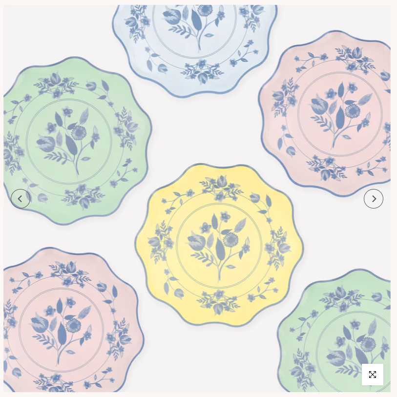 Vintage Botanical Plates