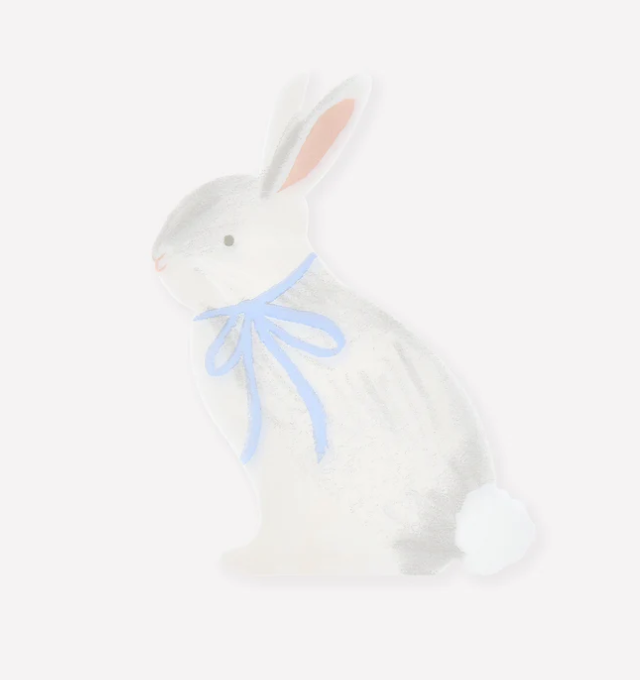 Bunny With Bow Napkin