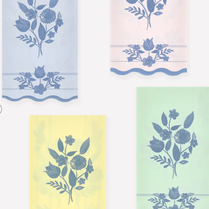 Vintage Botanical Guest Napkins