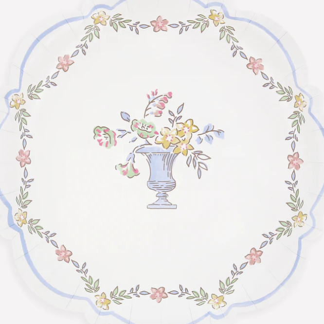 Chintz Border Plates