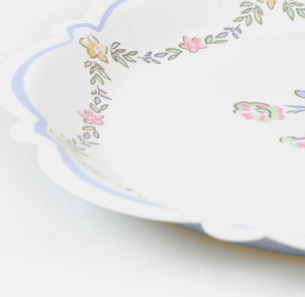 Chintz Border Plates