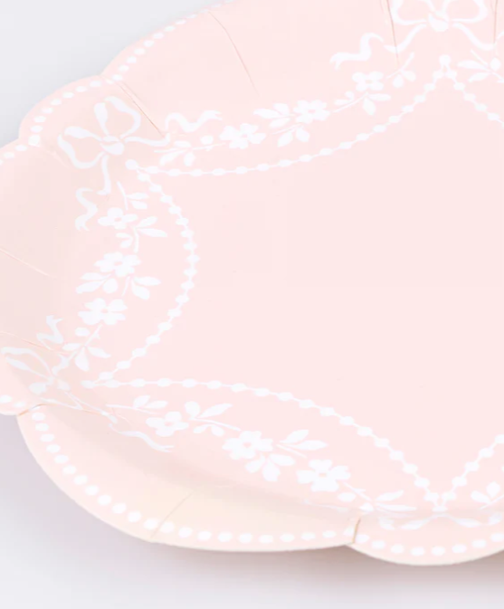 Rococo Pink Side Plates