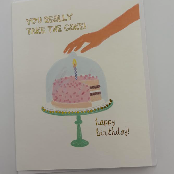 Take The Cake Birthday Card