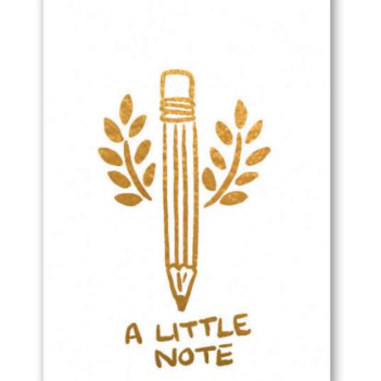 A Little Note Enclosure Card