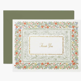 Rosette Boxed Thank You Cards