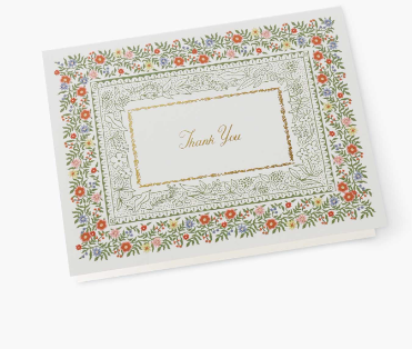 Rosette Boxed Thank You Cards