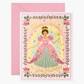 Princess Birthday Card