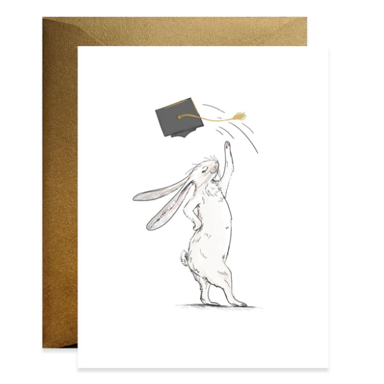 Rabbit Graduate Card