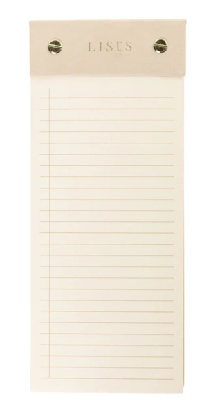 Fabric-Bound Notepad