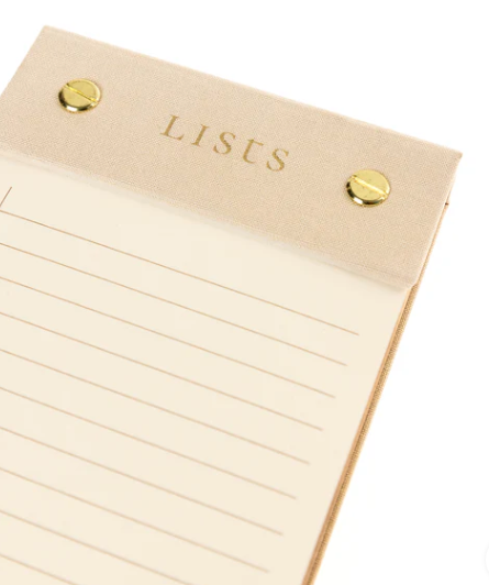 Fabric-Bound Notepad