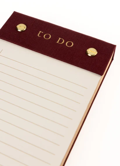 Fabric-Bound Notepad