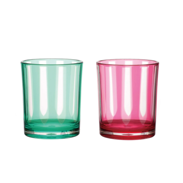 Striped Drinking Glass