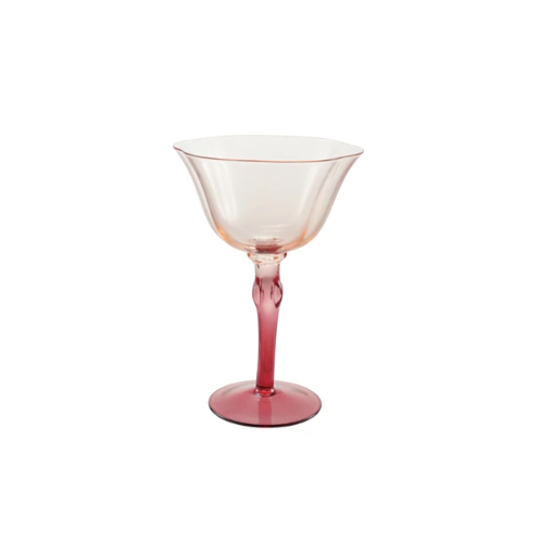 Two-Tone Stemmed Wine Glass