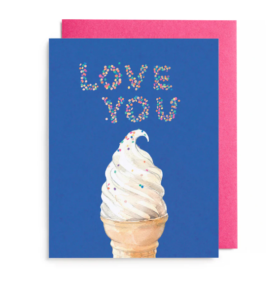 Soft Serve Love You Card