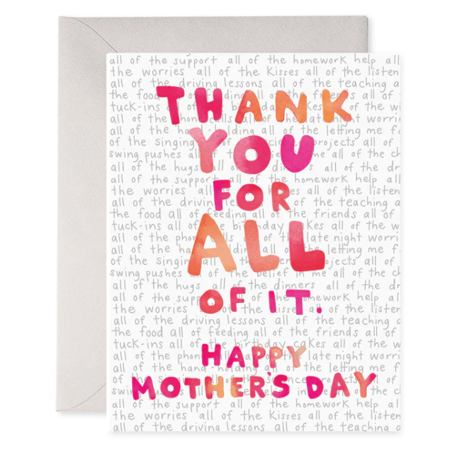For All Of It Card