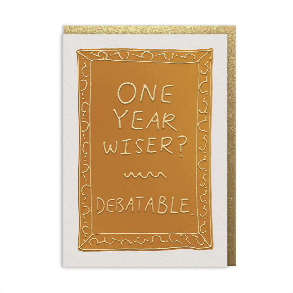 Debatable Greeting Card