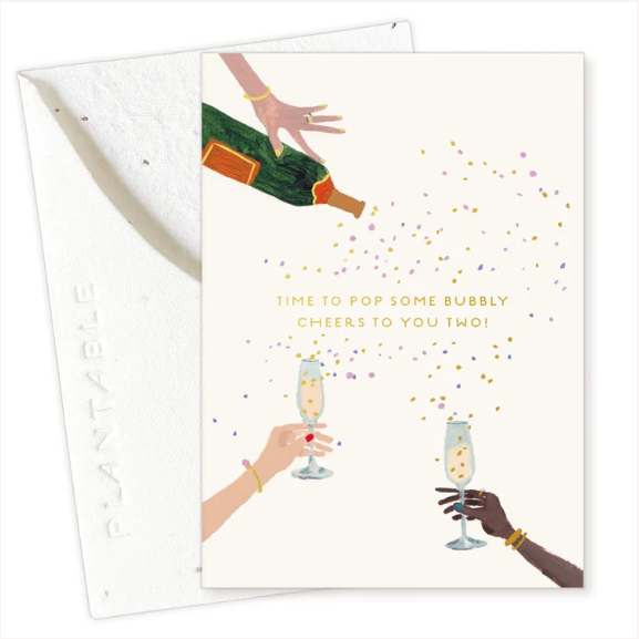 Pop Some Bubbly Mini Card
