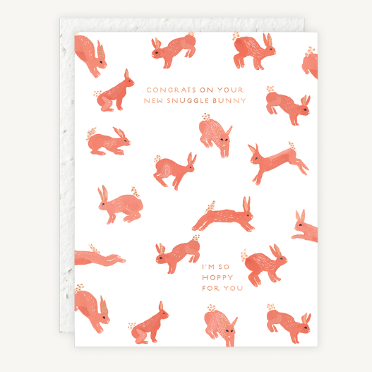 New Snuggle Bunny Card