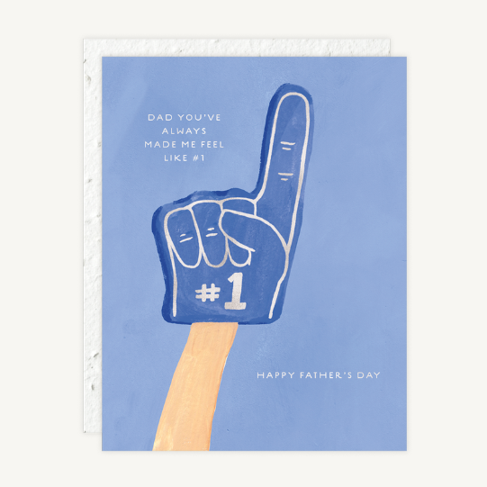 #1 Dad Card